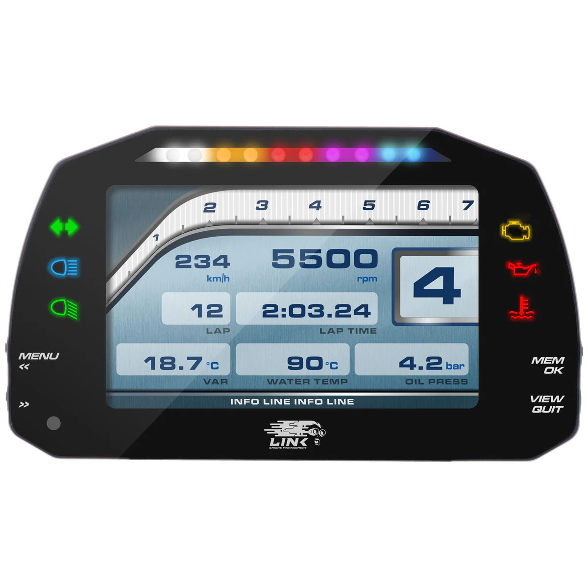 Link ECU MXS Strada 5" Dash - Street Edition