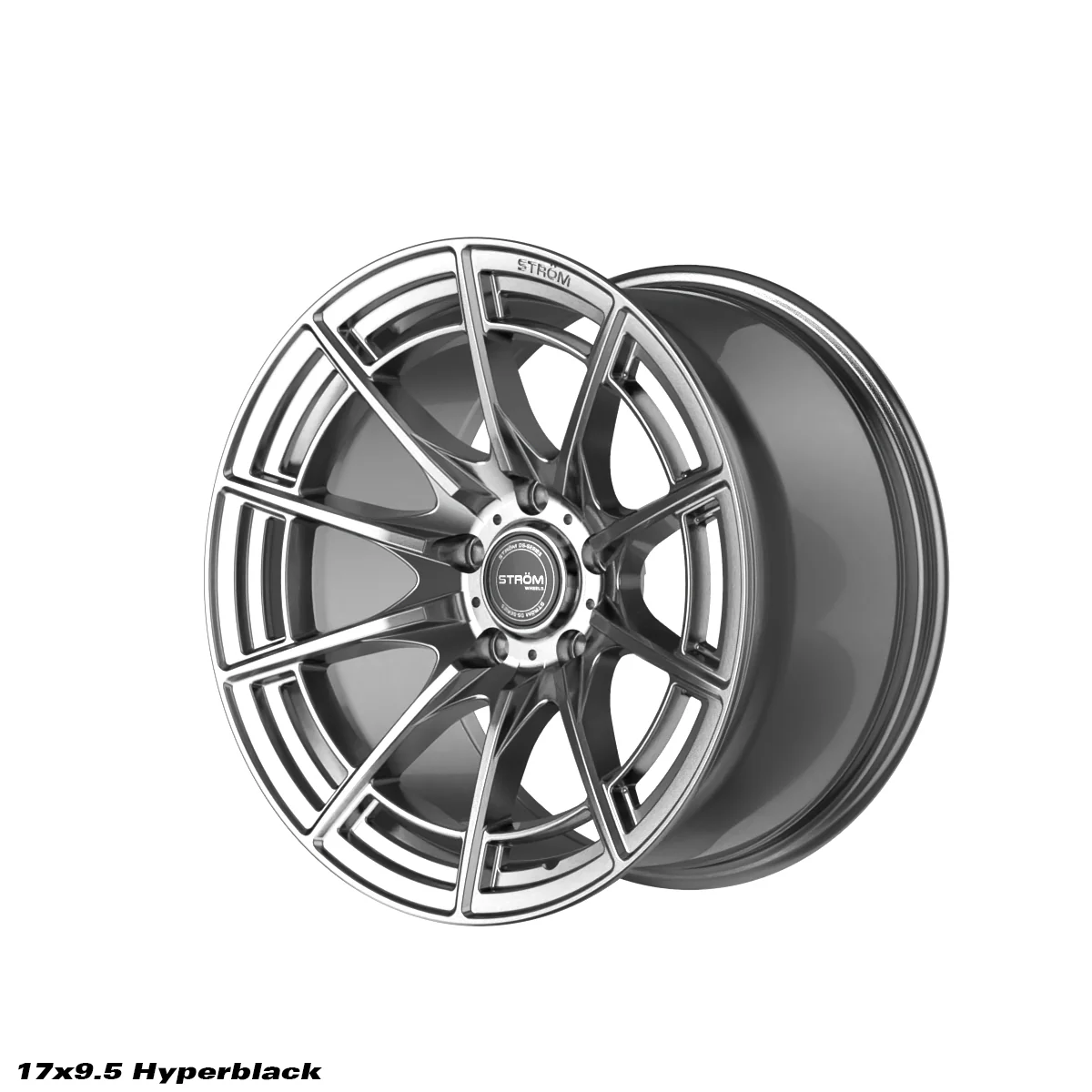 STROM DS-F55 Light Hyper Black 17x9.5 5x114.3 ET15